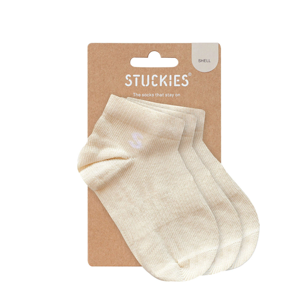 3-pack Sneaker Socks Shell, strl 28/30  - Stuckies