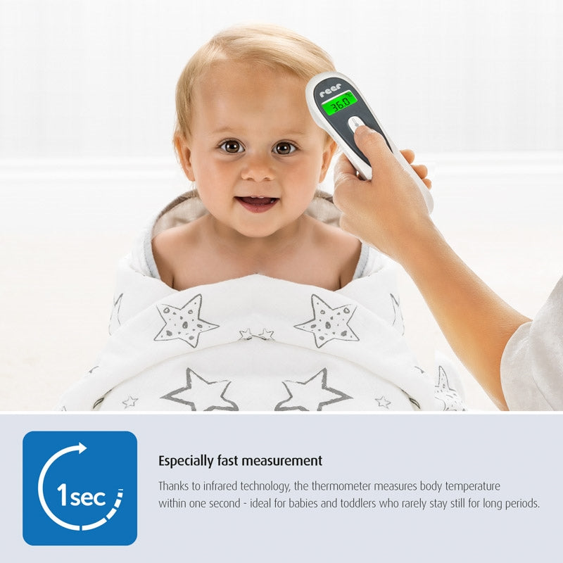 Kontaktlös infraröd termometer, 3-in-1 - Reer