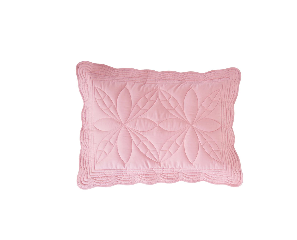 Överkast och kuddfodral King 170x235 cm, Rose