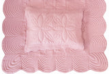 Överkast och kuddfodral King 170x235 cm, Rose