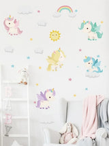 Väggdekal, Unicorn babies