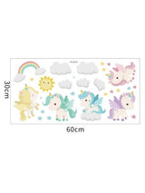 Väggdekal, Unicorn babies