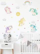 Väggdekal, Unicorn babies