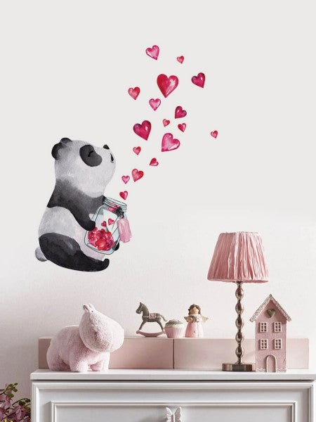 Väggdekal, Panda
