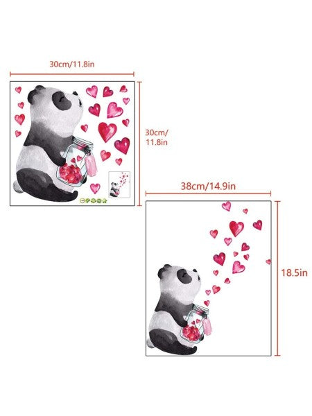 Väggdekal, Panda