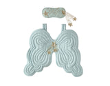 Starry Night Angel Wings & Eyemask Set, Sea Angel