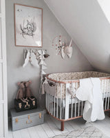 Överkast och kuddfodral Baby, Mist