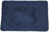 Överkast och kuddfodral Baby, Navy