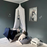 Överkast och kuddfodral Baby, Navy