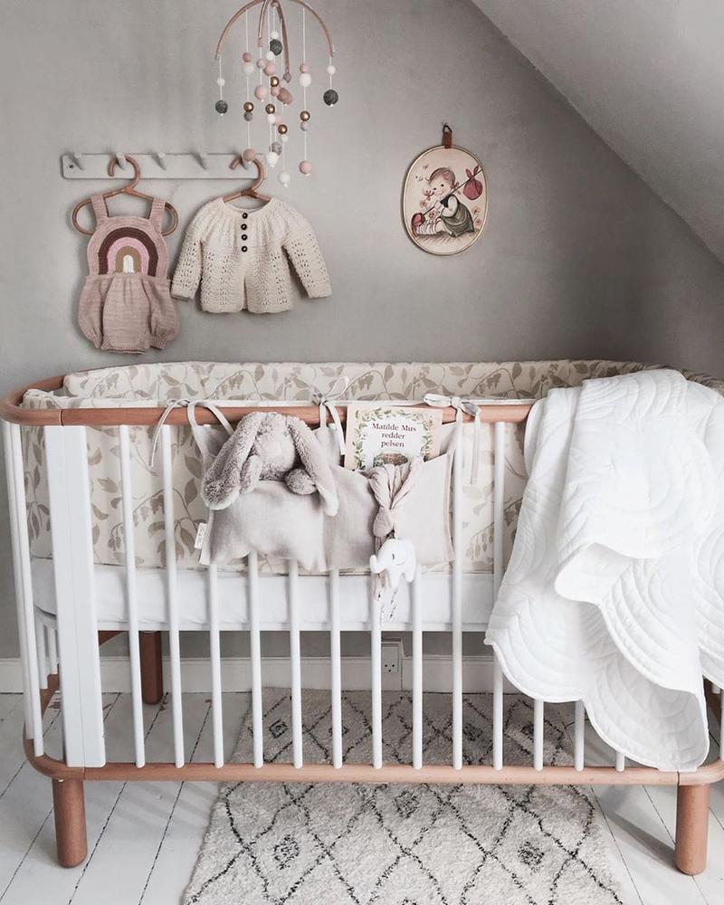 Överkast och kuddfodral Baby, White