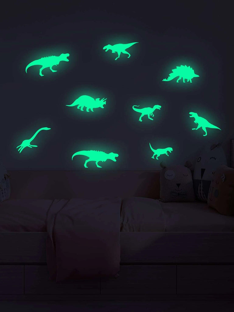 Väggdekal, Glow in the Dark Dinosaurier