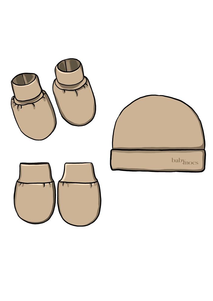 Newborn Set, Beige - BabyMocs