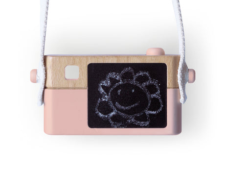 Träkamera, Rosa- Craffox Kids