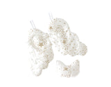 Glitter Stars Kitty Angel Wings & Eyemask Set, Challk - Bonne Mére