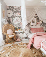 Överkast och kuddfodral King 170x235 cm, Rose
