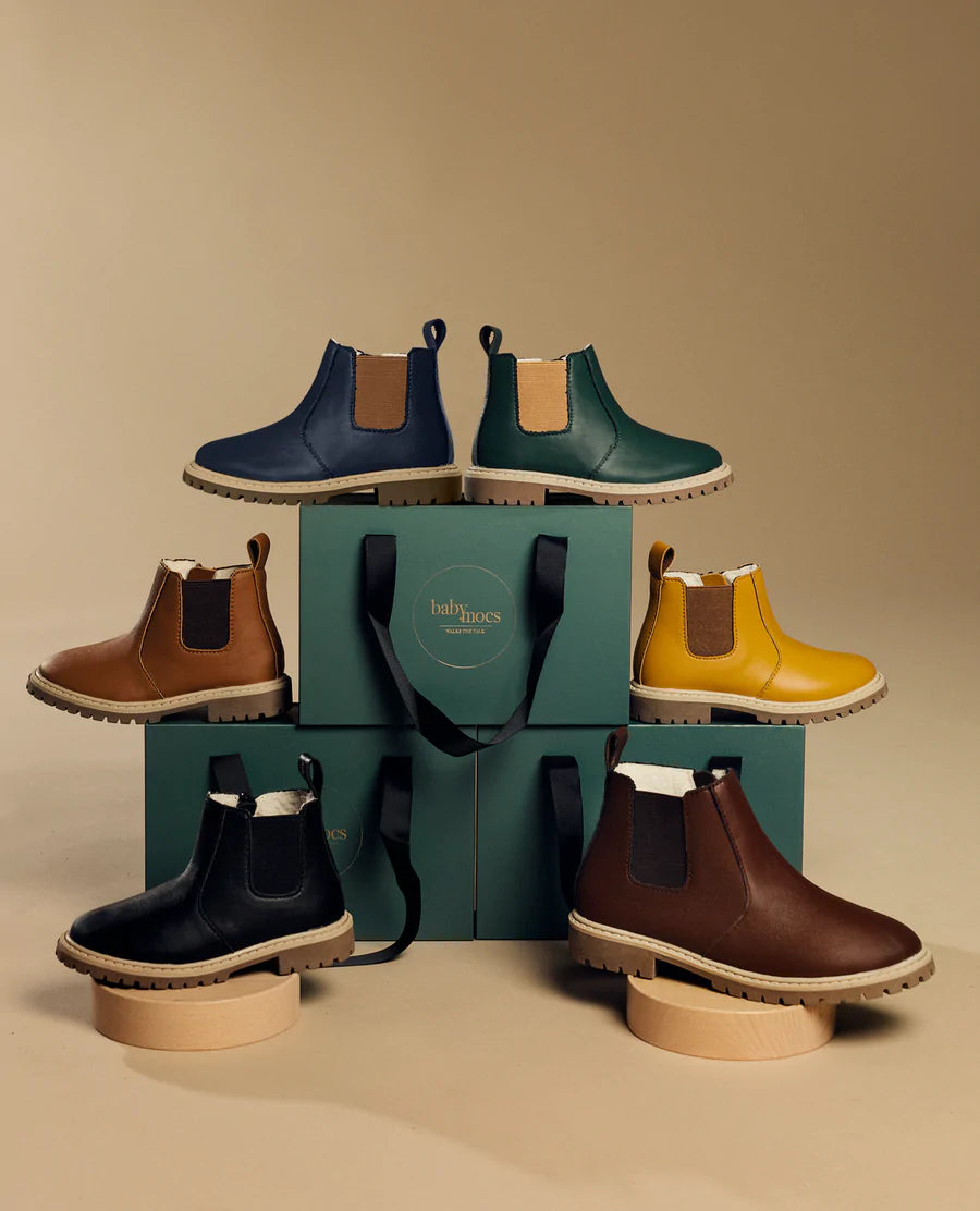 Little Explorer Boots, Cognac