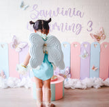 Starry Night Angel Wings & Eyemask Set, Sea Angel